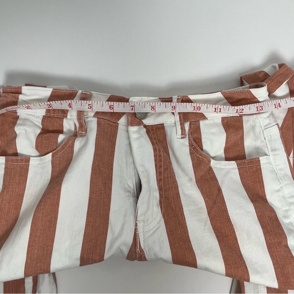 Altar’d State Emerie Flare Striped Pants Small - Picture 3 of 5